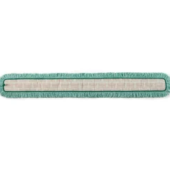 Rubbermaid Commercial HYGEN HYGEN Dust Mop Heads With Fringe, Green, 60