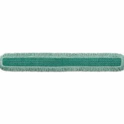 Rubbermaid Commercial HYGEN HYGEN Dust Mop Heads With Fringe, Green, 60