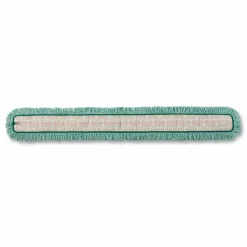 Rubbermaid Commercial HYGEN HYGEN Dust Mop Heads With Fringe, Green, 60