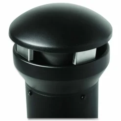 Rubbermaid Commercial Infinity Traditional Smoking Receptacle, 4.1 gal, 13 dia x 39h High, Black