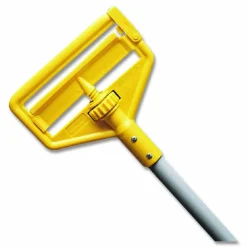 Rubbermaid Commercial Invader Aluminum Side-Gate Wet-Mop Handle, Vinyl Coating, 60