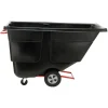 Rubbermaid Commercial 850lb Capacity Utility Tilt Truck, 850 lb Capacity, 33.50"W x 72.20"D x 43.80"H, Black