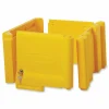 Rubbermaid Commercial Locking Cabinet, For Rubbermaid Commercial Cleaning Carts, Yellow