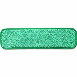 Rubbermaid Commercial Microfiber Dust Pad, 18.5 x 5.5, Green