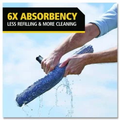 Rubbermaid Commercial Microfiber Glass/Window Cleaning Washer, 18