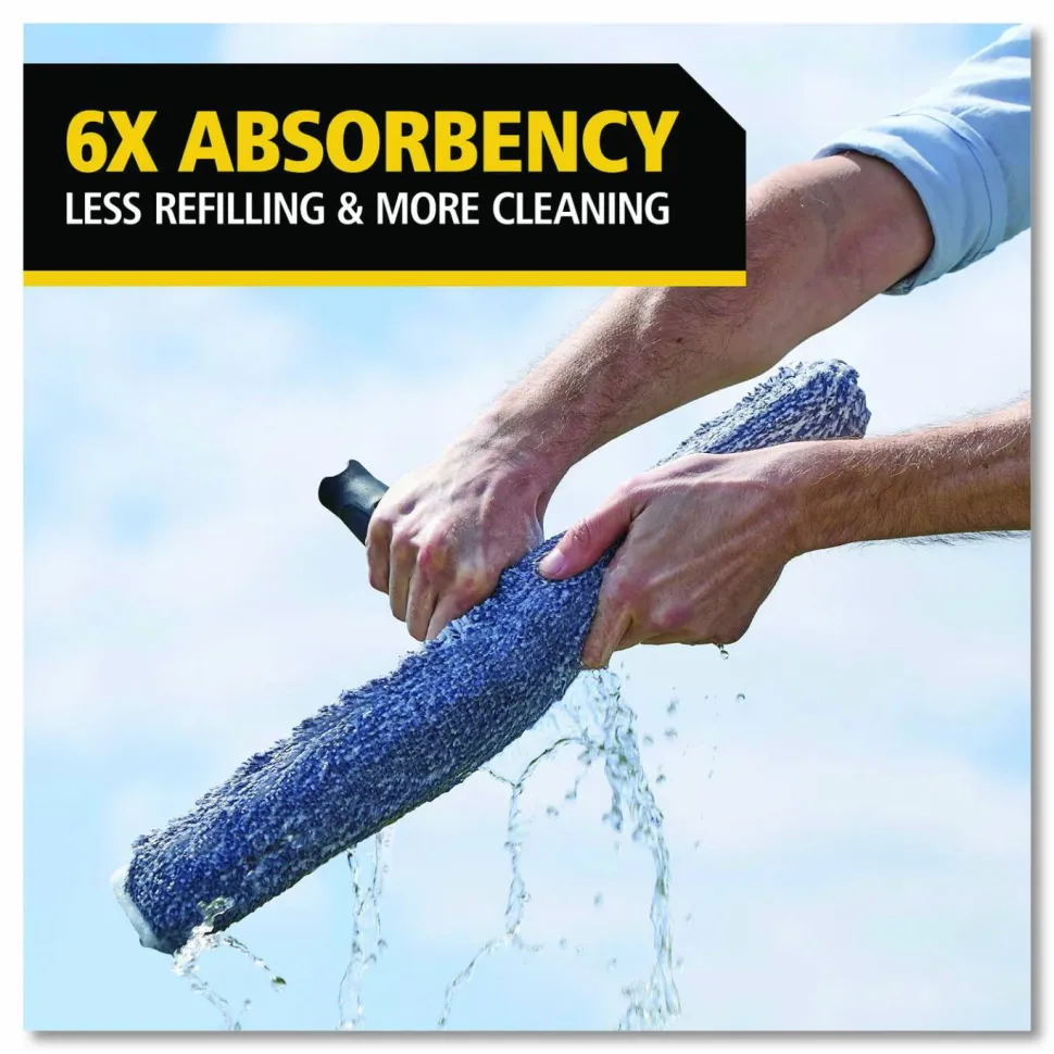 Rubbermaid Commercial Microfiber Glass/Window Cleaning Washer, 10" Wide Blade