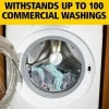 Rubbermaid Commercial Microfiber Glass/Window Cleaning Washer Sleeve, 18" Wide Blade