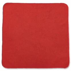 Rubbermaid Commercial Microfiber Cleaning Cloths, 12 x 12, Red, 24/Pack