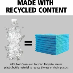 Rubbermaid Commercial Microfiber Cleaning Cloths