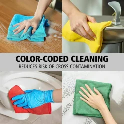 Rubbermaid Commercial Microfiber Cleaning Cloths