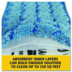 Rubbermaid Commercial Microfiber Wet Mopping Pad, 18.5