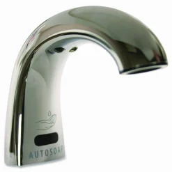 Rubbermaid Commercial One Shot Soap Dispenser - Touch Free, Foam, 800 mL/1,600 mL, 1.9 x 5.5 x 4, Polished Chrome