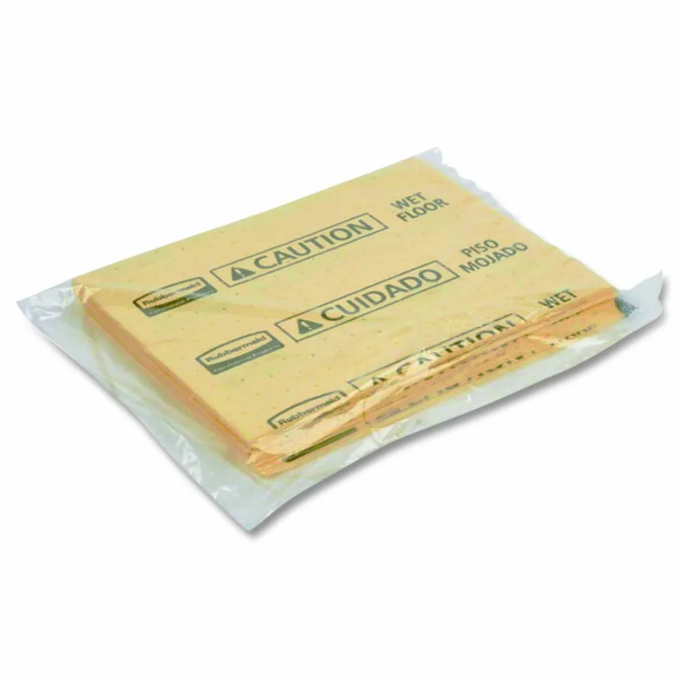 Rubbermaid Commercial Over-The-Spill Pad Tablet, 12 oz, 14 x 16.5, 25/Pack