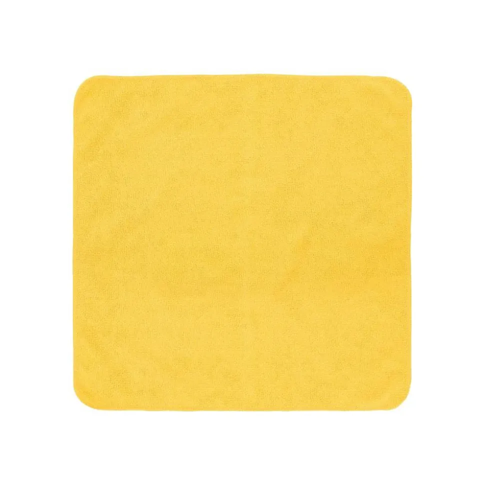 Rubbermaid Commercial Products HYGEN r-40 Recycled Microfiber Cloth, 12" X 12", Yellow, 24-Pack