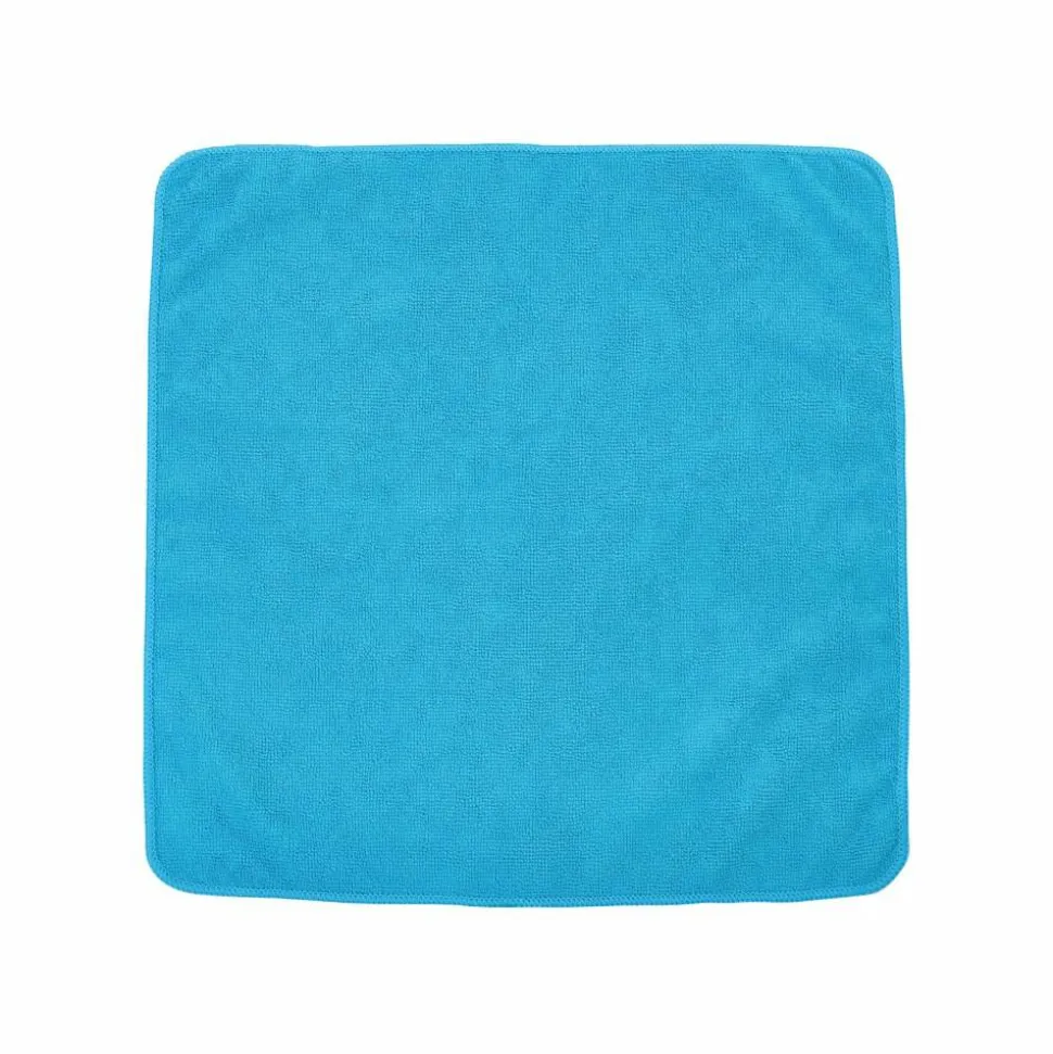 Rubbermaid Commercial Products HYGEN r-40 Recycled Microfiber Cloth, 12" X 12", Blue, 24-Pack