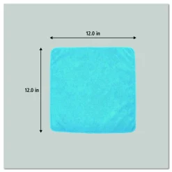 Rubbermaid Commercial Products HYGEN r-40 Recycled Microfiber Cloth, 12