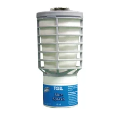 Rubbermaid Commercial Products TCell Refill, 1.62 Oz, Splash Blue, Case Of 6