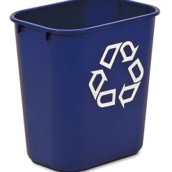 Rubbermaid Commercial 13 QT Standard Deskside Recycling Wastebaskets