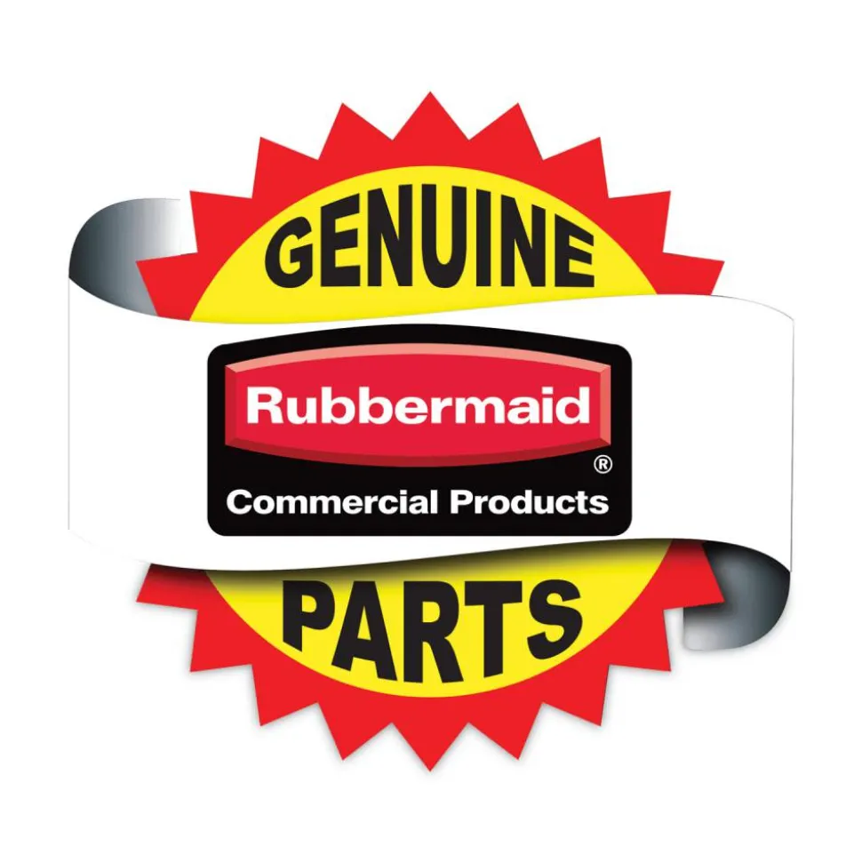 Rubbermaid Commercial Replacement Bayonet-Stem Swivel Casters, Grip Ring Stem, 3" Soft Rubber Wheel, Black