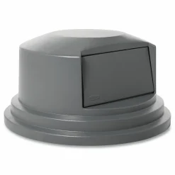 Rubbermaid Commercial Round BRUTE Dome Top Lid for 55 gal Waste Containers, 27.25