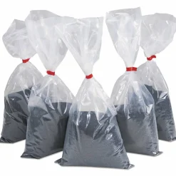 Rubbermaid Commercial Sand for Smoking Urns/Poles, 5 lbs, Black, 5/Carton