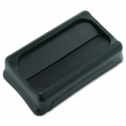 Rubbermaid Commercial Slim Jim Swing Lid, Black