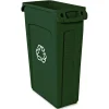 Rubbermaid Commercial Slim Jim 23-Gallon Vented Recycling Containers