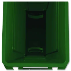 Rubbermaid Commercial Slim Jim Waste Receptacle, 23 Gallons, Green