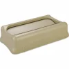 Rubbermaid Commercial Slim Jim Swing Lid, 11.38w x 20.5d x 5h, Beige