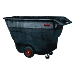 Rubbermaid Commercial Standard Duty Utility Truck, 1250 lb Capacity, Structofoam, 33"W x 72"D x 43"H, Black
