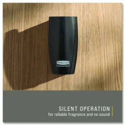 Rubbermaid Commercial TCell Air Fragrance Dispenser, 5-15/16” x 2-15/16”, Black