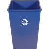 Rubbermaid Commercial Untouchable Square Recycling Container