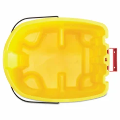 Rubbermaid Commercial WaveBrake 2.0 Bucket, 35 qt, Plastic, Yellow