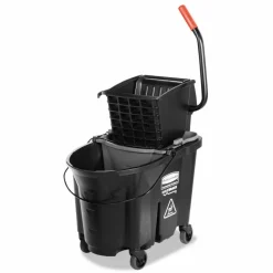 Rubbermaid Commercial WaveBrake Side Press Mop Bucket