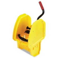Rubbermaid Commercial WaveBrake 2.0 Wringer, Down Press Wringer, Plastic, Yellow