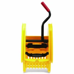 Rubbermaid Commercial WaveBrake 2.0 Wringer, Down Press Wringer, Plastic, Yellow
