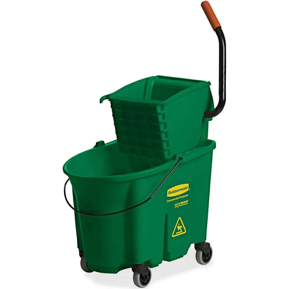 Rubbermaid Commercial WaveBrake 35 QT Side Press & Wringer