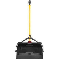 Rubbermaid Commercial Wet/Dry Debris Pan, 32 Oz Capacity, 16 7/8"H x 12"W x 29"D, Black