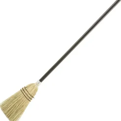 Rubbermaid Commercial Wood Handle Lobby Corn Broom