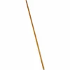 Rubbermaid Commercial Wood Threaded-Tip Broom/Sweep Handle, 0.94" dia x 60", Natural
