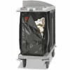 Rubbermaid Commercial Zippered Vinyl Cleaning Cart Bag for Rubbermaid Commercial 6189, 6190, 6191, 6192, 9T19, 25 gal, 17" x 10.5" x 33", Brown