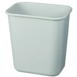 Rubbermaid Durable Rectangular Plastic Wastebasket, 7 Gallons, 15