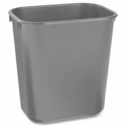 Rubbermaid Durable Rectangular Plastic Wastebasket, 3.25 Gallons, 12