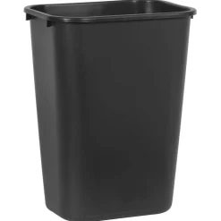 Rubbermaid Durable Rectangular LLDPE Wastebasket, 10.25 Gallons, 20