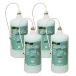 Rubbermaid Enriched Lotion Hand Soap With Moisturizers, Passion Flower Scent, 54.1 Oz, Carton Of 4 Bottles