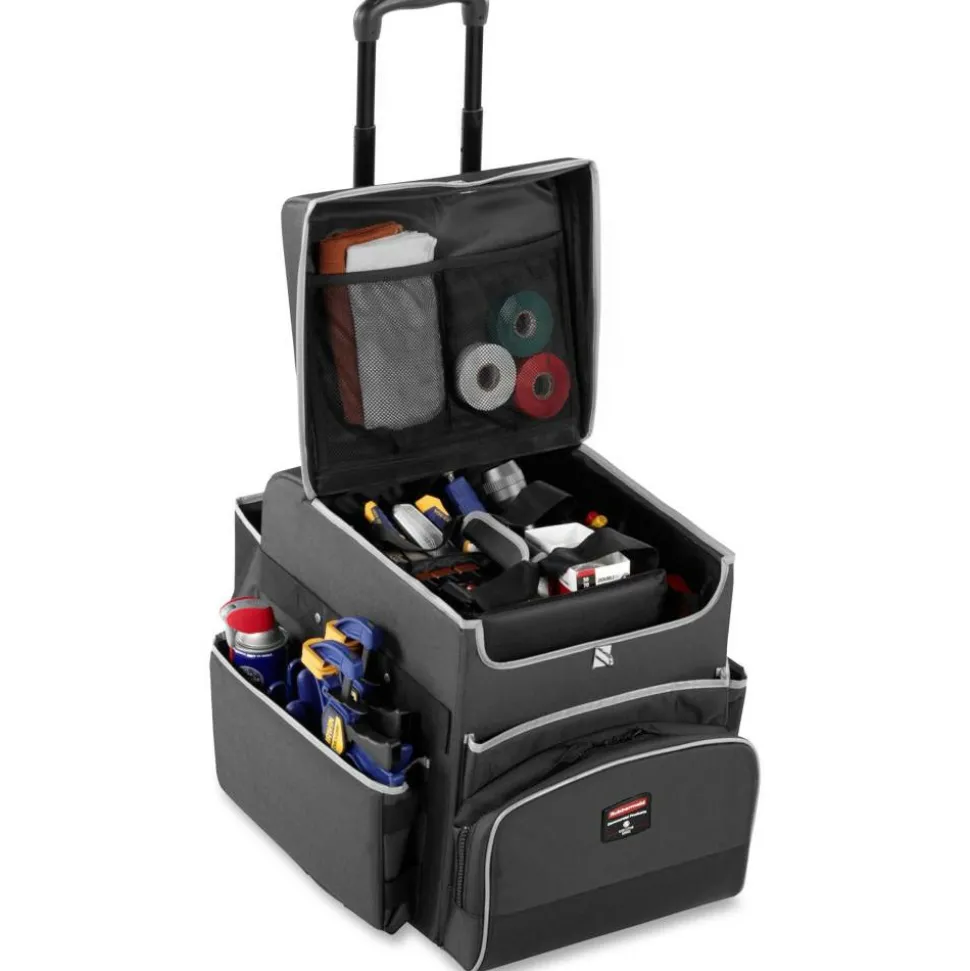 Rubbermaid Executive Quick Cart, Small, Dark Gray
