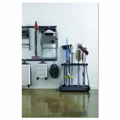 Rubbermaid FastTrack Garage Tool Tower Rack, Plastic, Holds Up to 40 Tools, 38