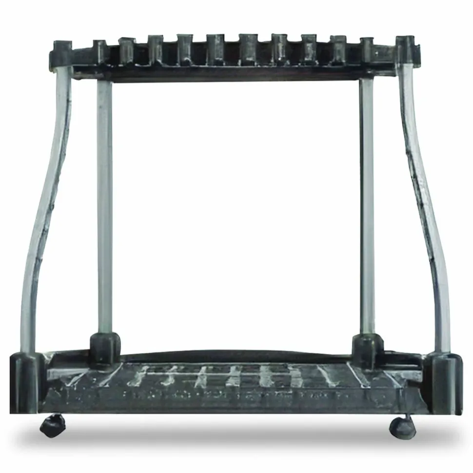 Rubbermaid FastTrack Garage Tool Tower Rack, Plastic, Holds Up to 40 Tools, 38" x 20.5" x 34.4", Black