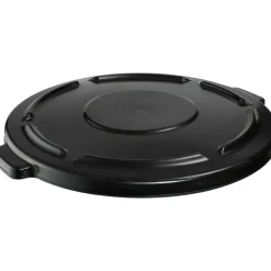 Rubbermaid 44-Gallon Waste Container Lid, Black