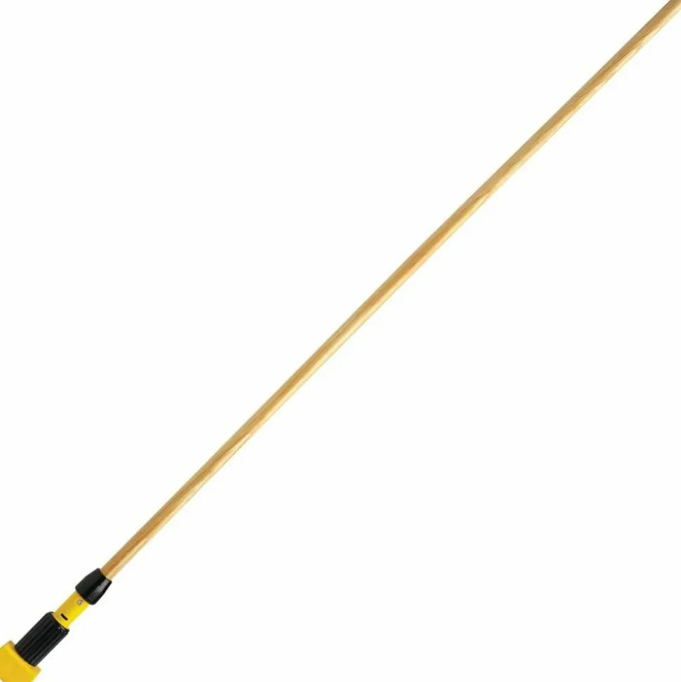 Rubbermaid Gripper Wet Mop Handle, 60", Wood
